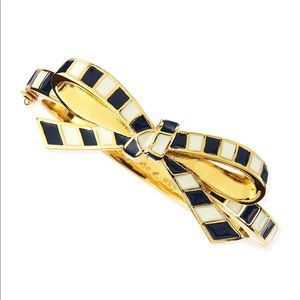 Kate Spade Finishing Touch Bangle. Inside gold